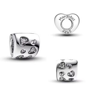 Silver Heart Charm